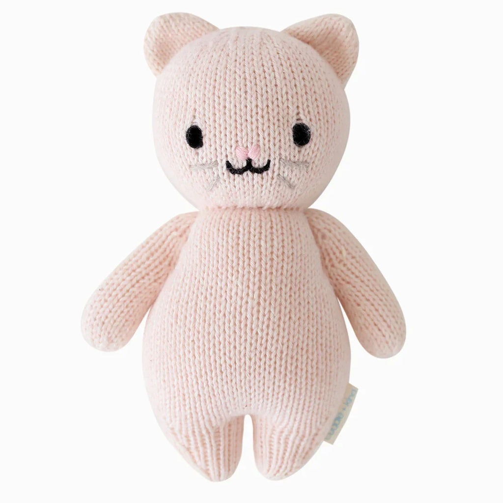 Peluche Bébé Chaton (Rose Poudré)