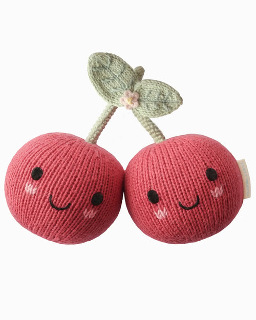 Peluche cerise bébé