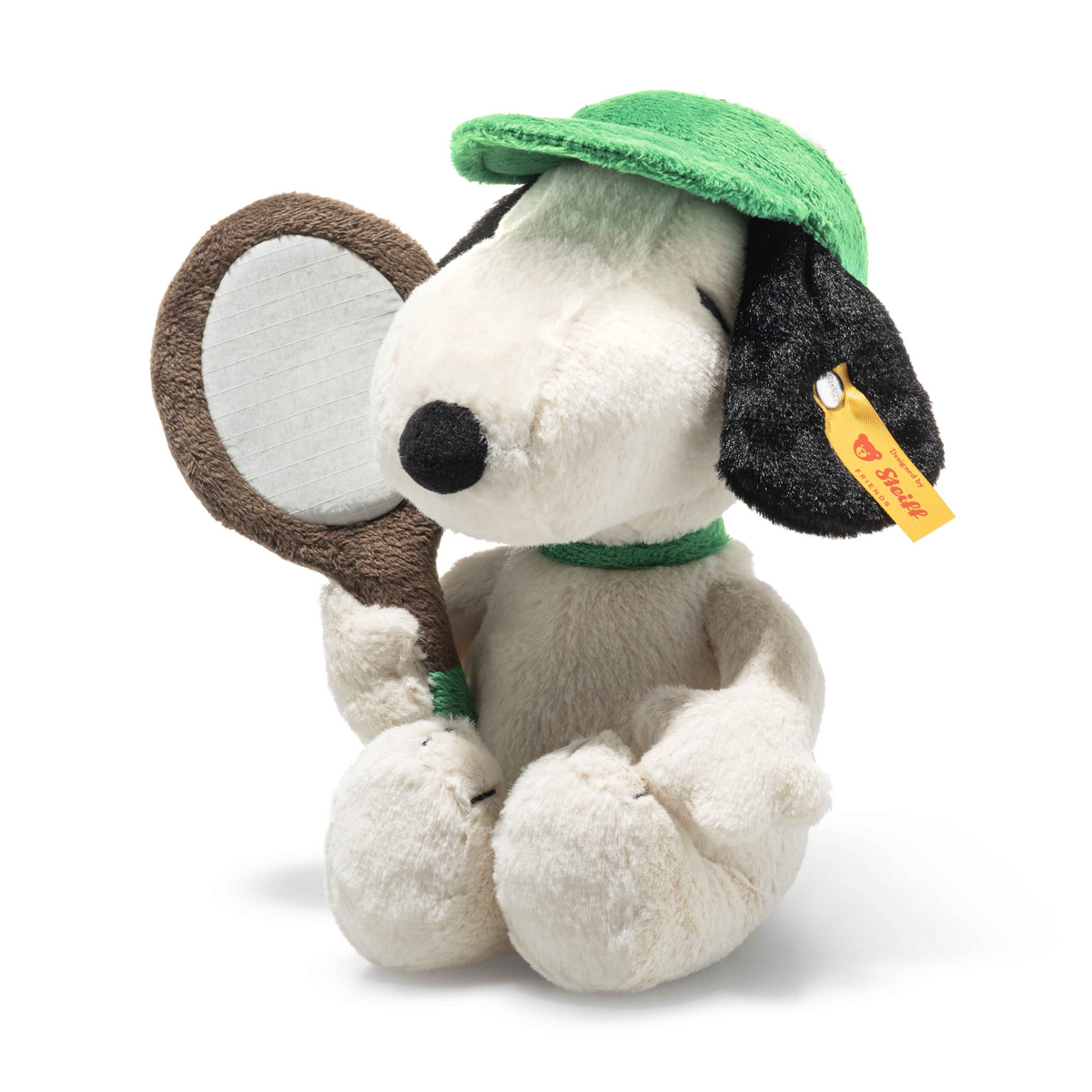 Peluche Snoopy Joueur de Tennis