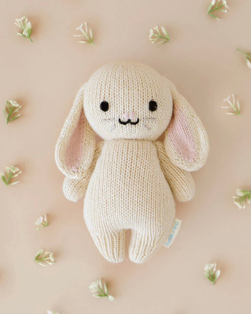 Lapin en peluche (avoine)