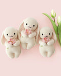 Lapin en peluche (Tulipe en fleur)