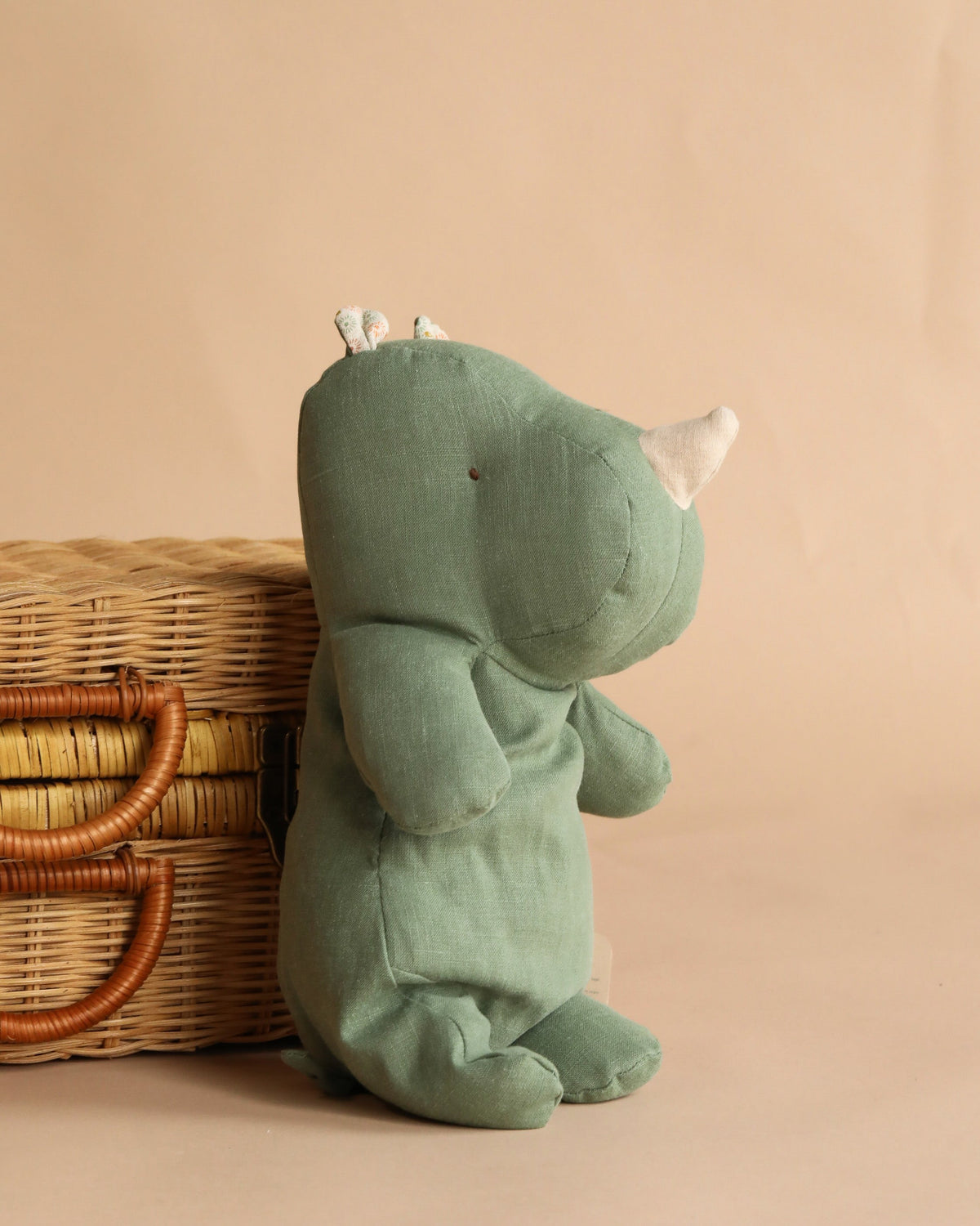 Peluche rhinocéros, moyenne - Sauge