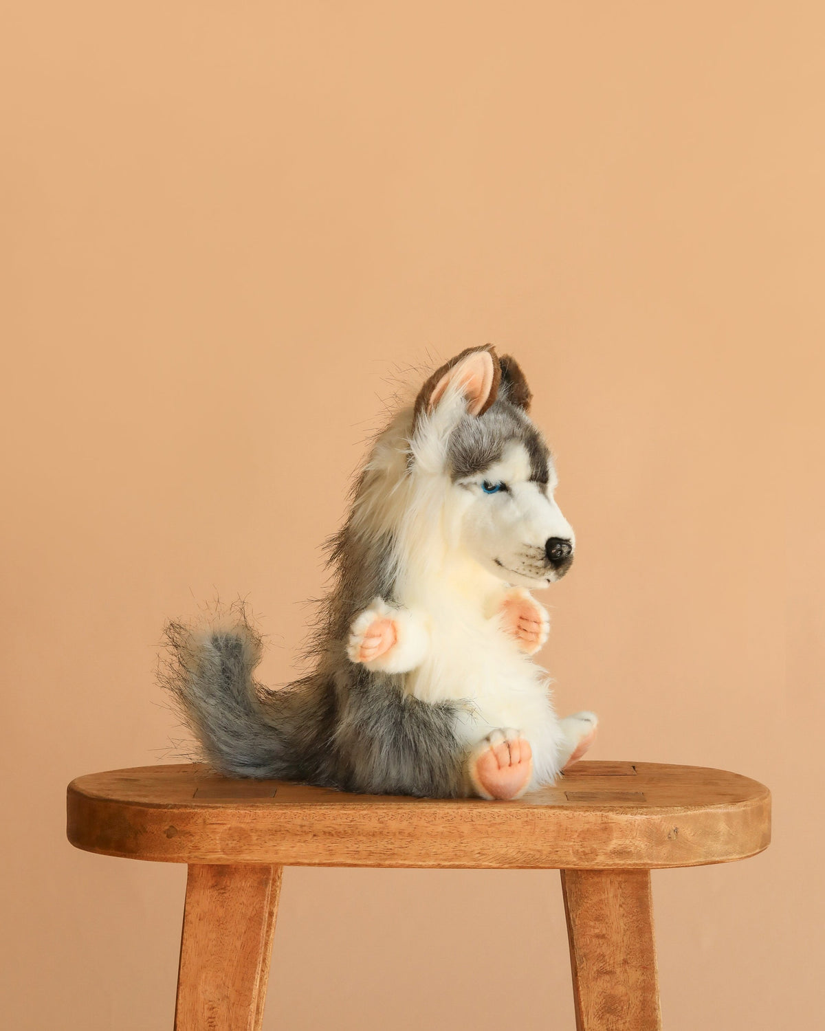 Marionnette chien husky