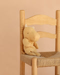 Hippo en peluche, petit – jaune crème