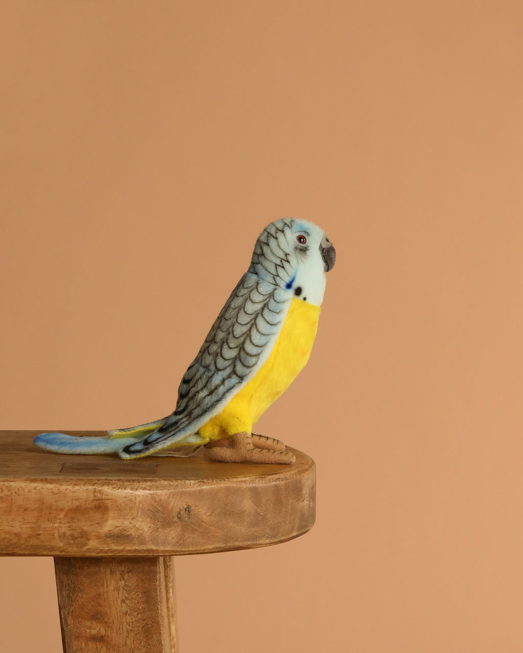 Oiseau en peluche Perruche