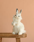 Peluche lapin blanc