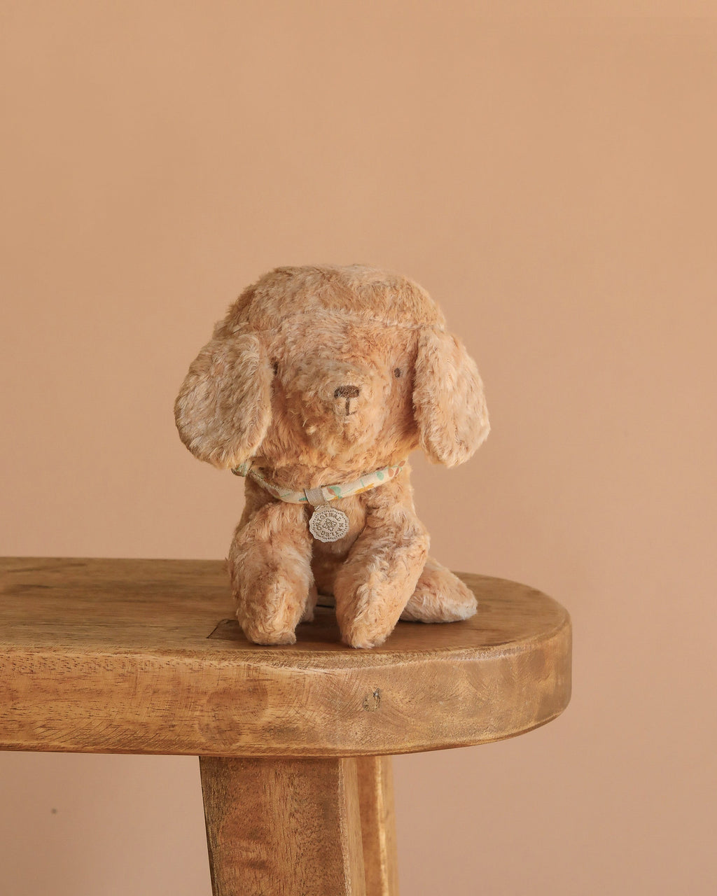 Peluche chiot, petite - Poudre rosée