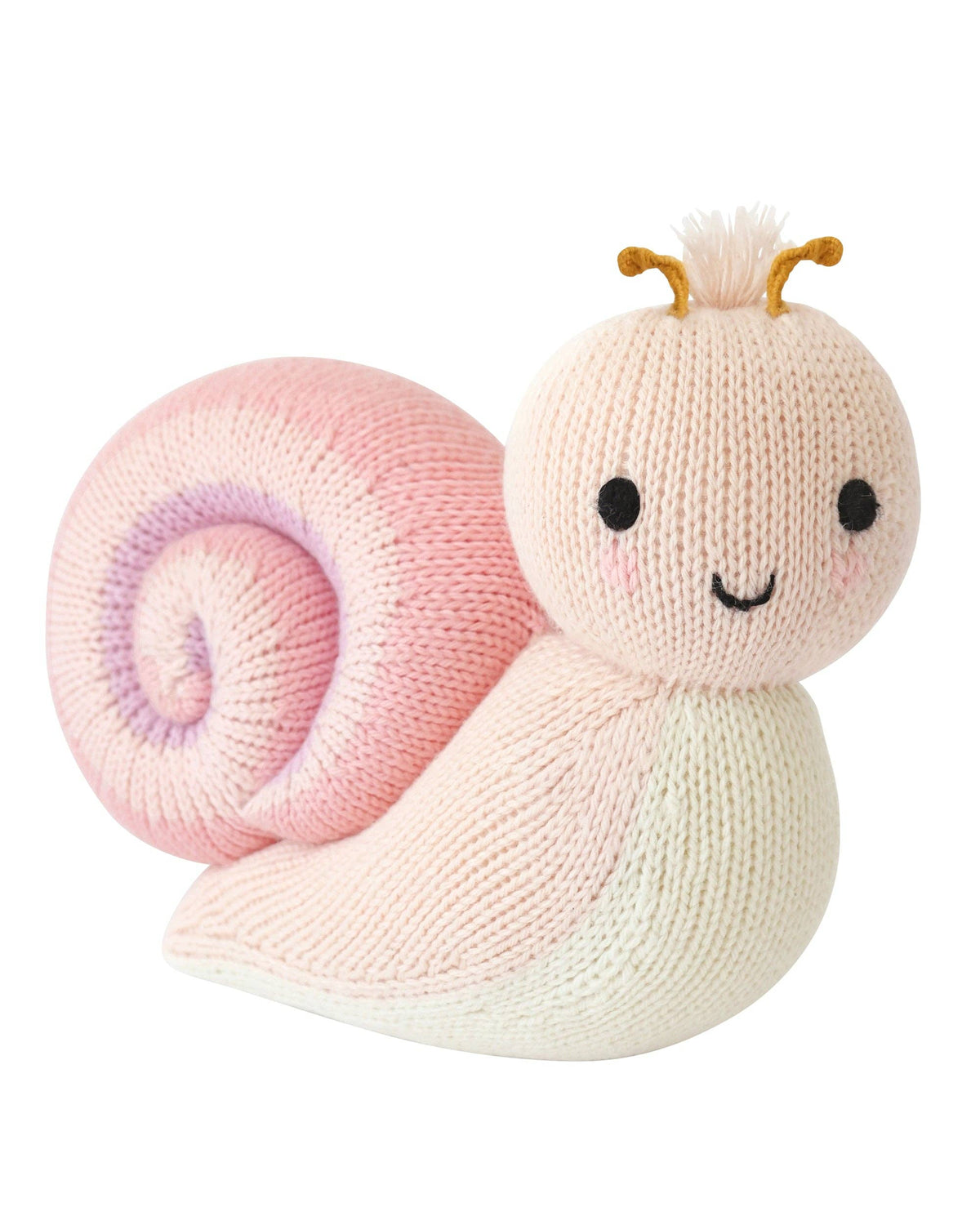 Peluche bébé escargot (Pivoine)