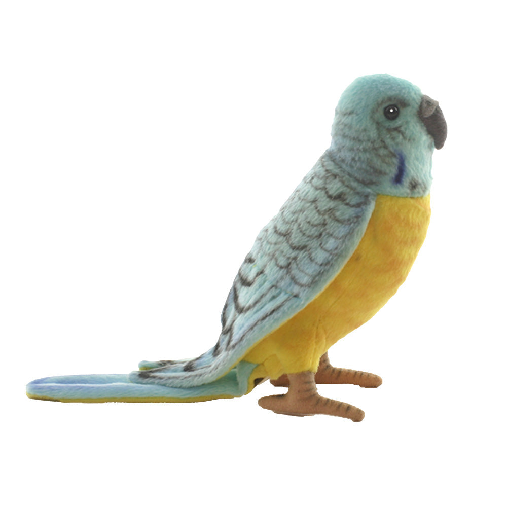 Oiseau en peluche Perruche