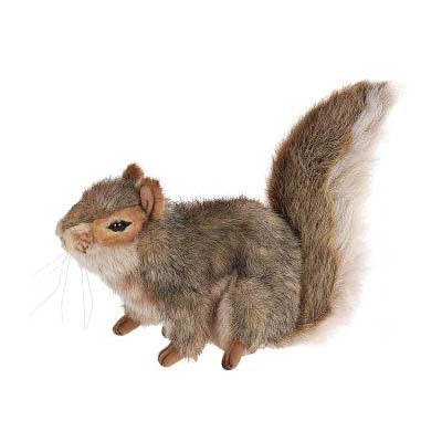 Écureuil gris en peluche