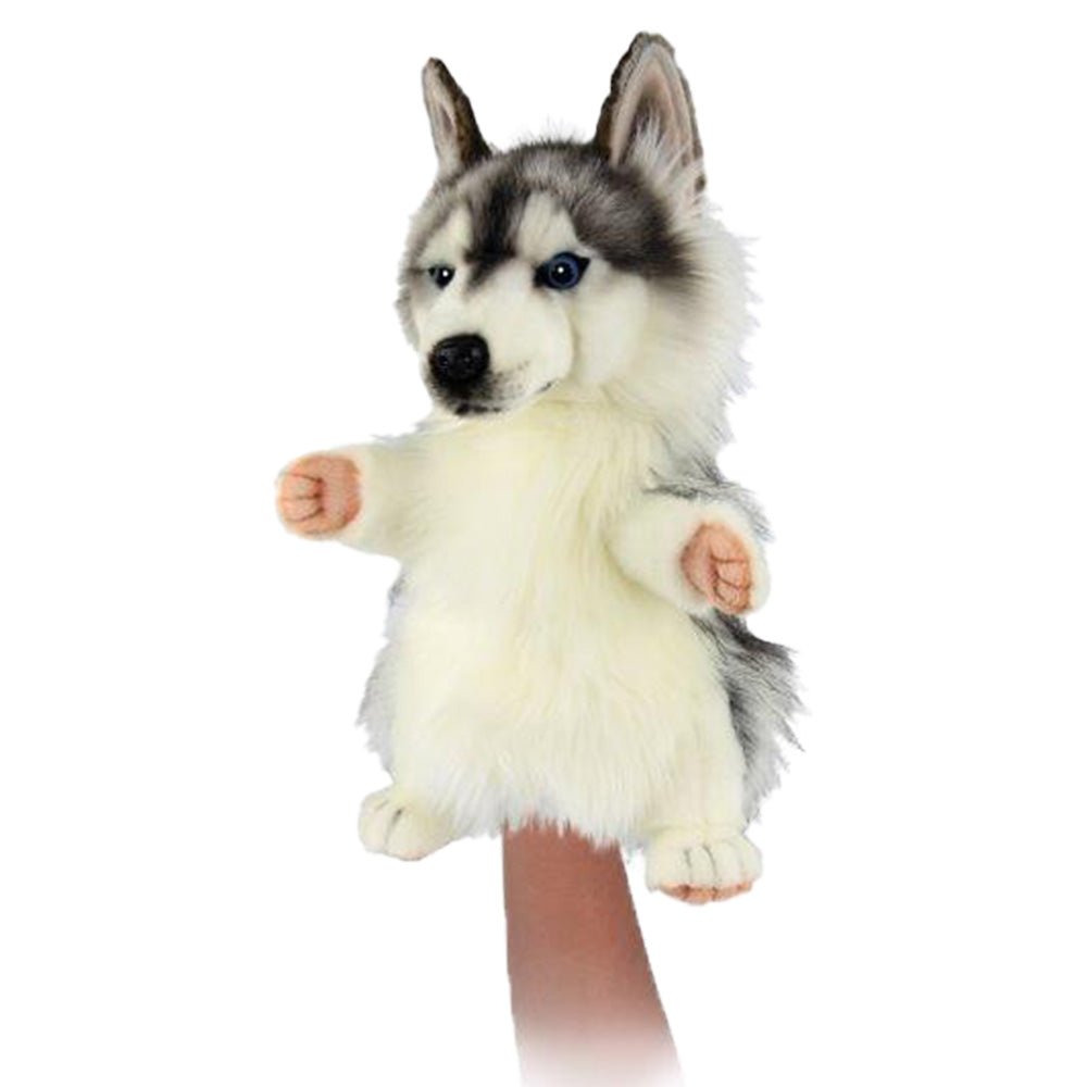 Marionnette chien husky