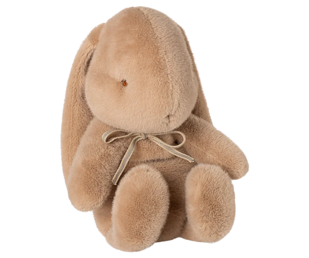 Lapin en peluche, moyen - Crème pêche