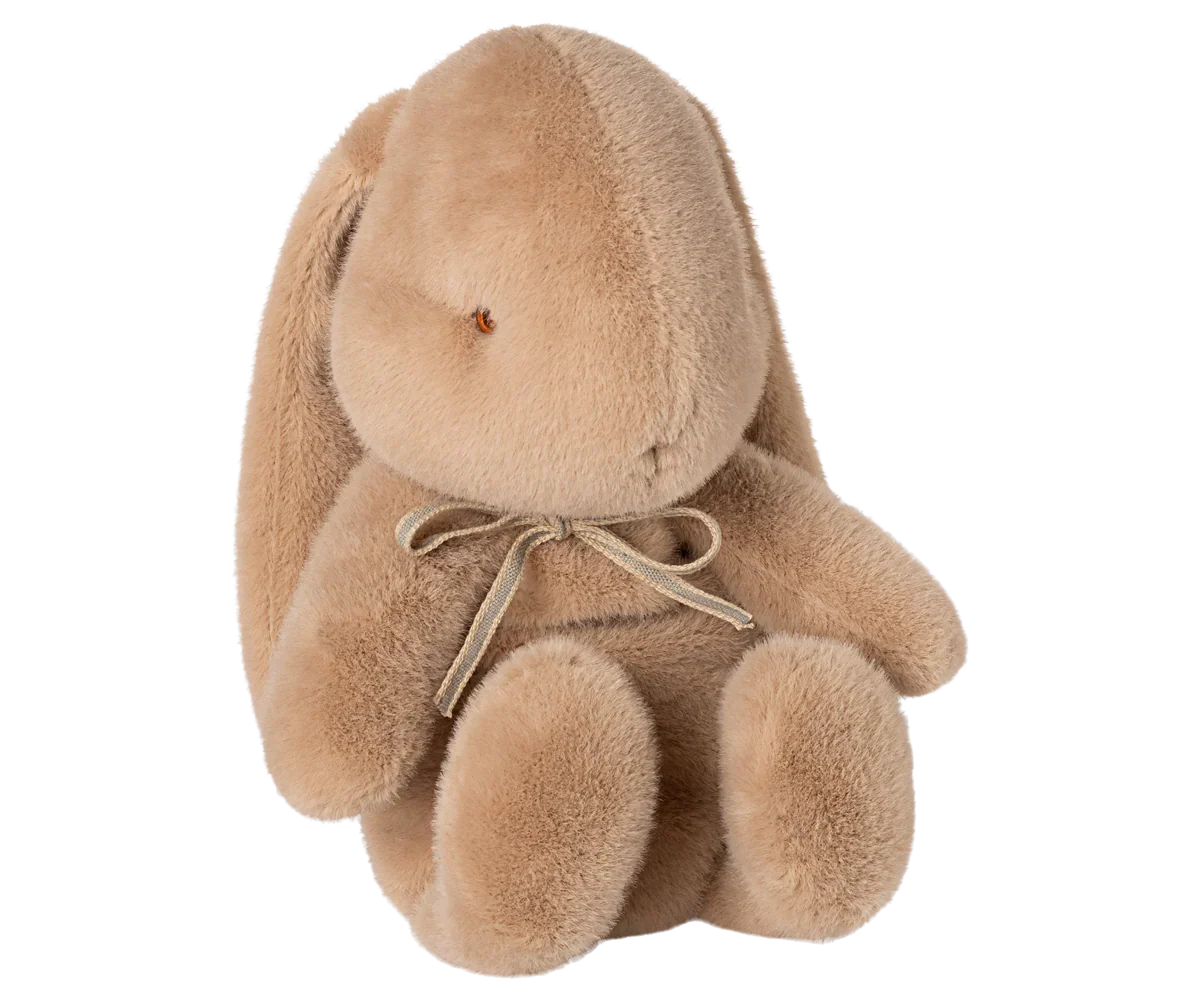 Lapin en peluche, moyen - Crème pêche
