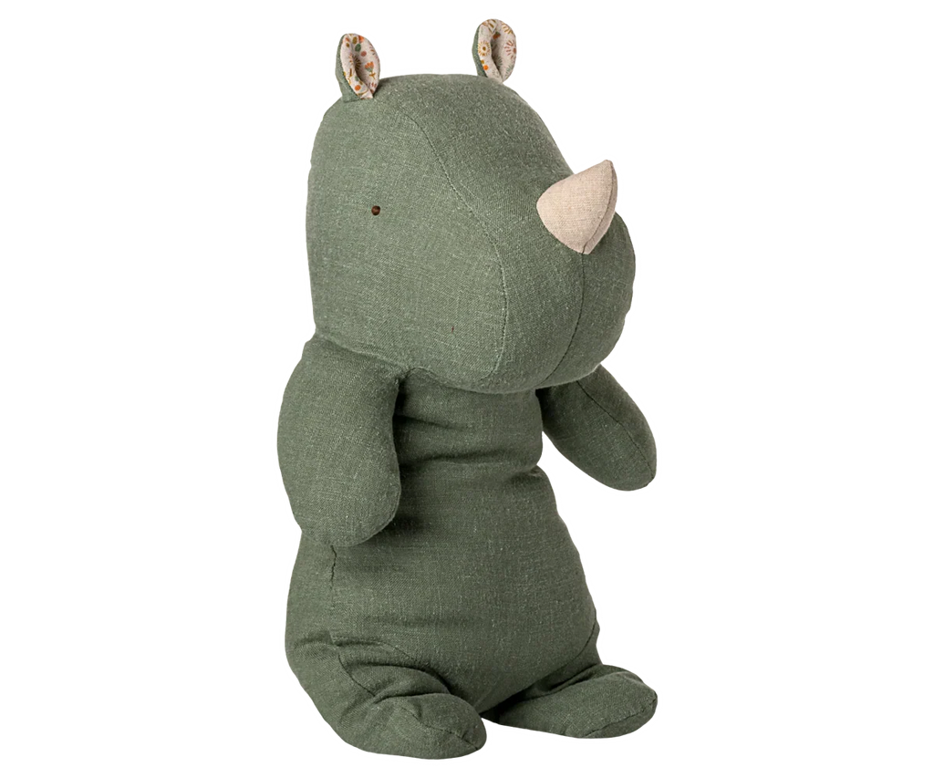 Peluche rhinocéros, moyenne - Sauge