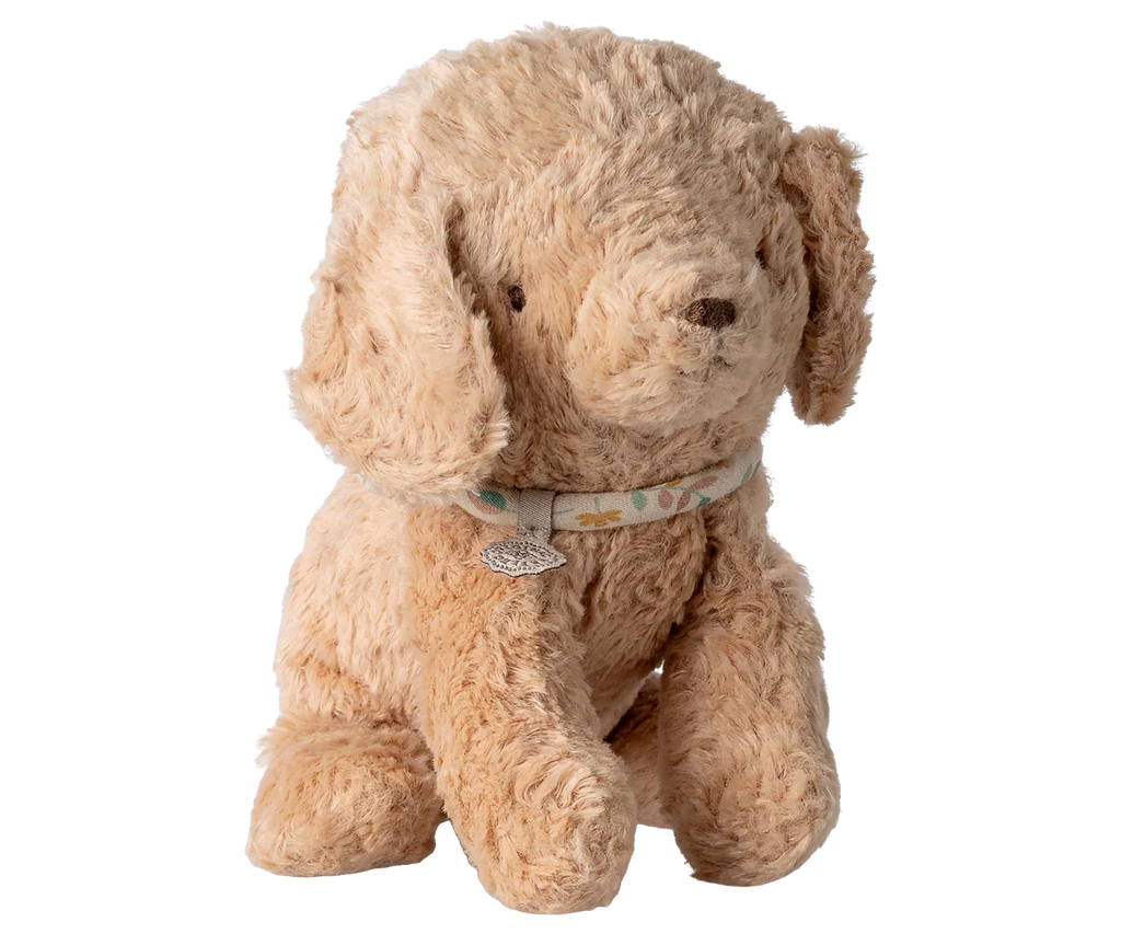 Peluche chiot, petite - Poudre rosée