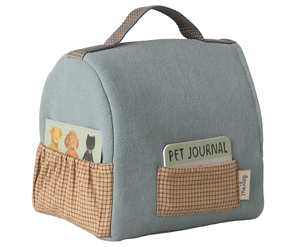 Sac de transport pour animaux de compagnie - Bleu poussière