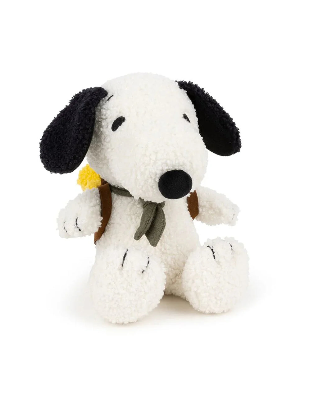Peluche Snoopy avec Woodstock dans un sac à dos