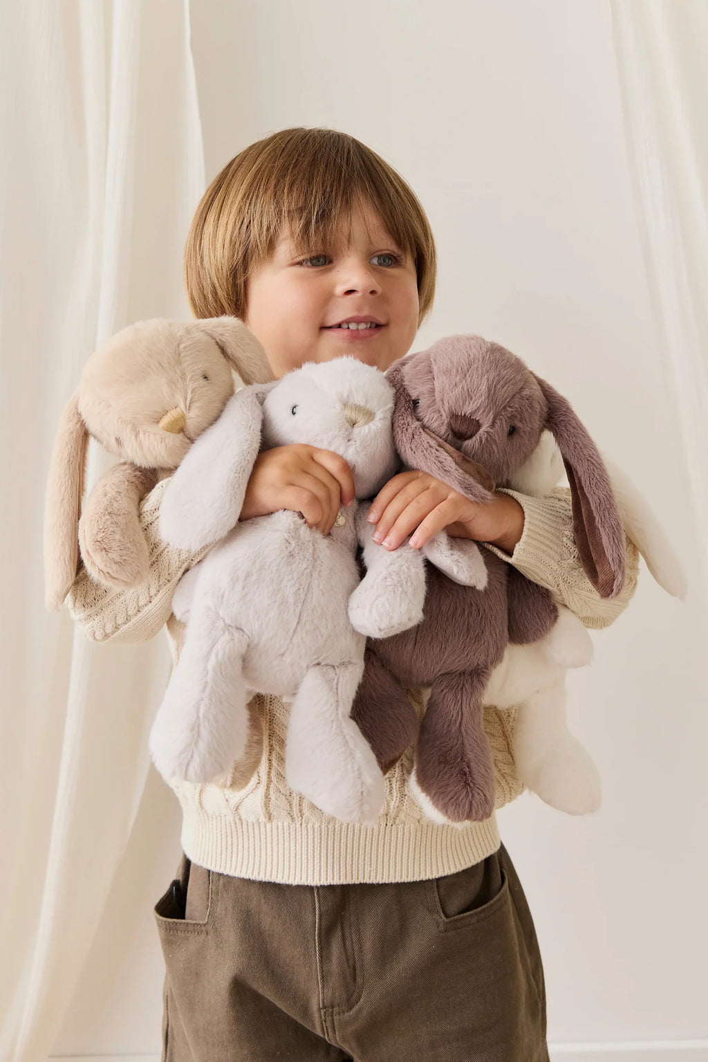 Pénélope Lapin Peluche - Caramel