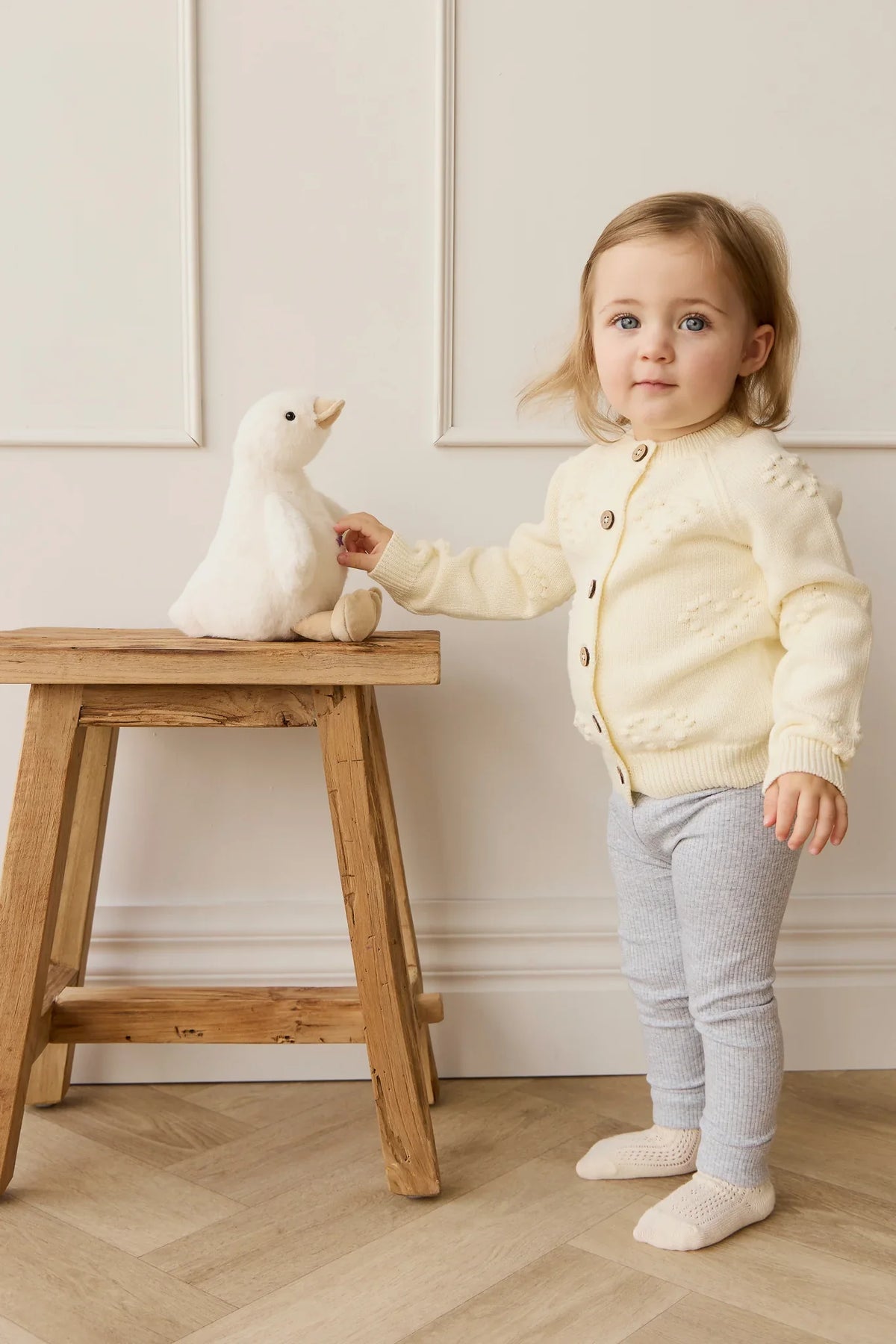 Rose le canard en peluche