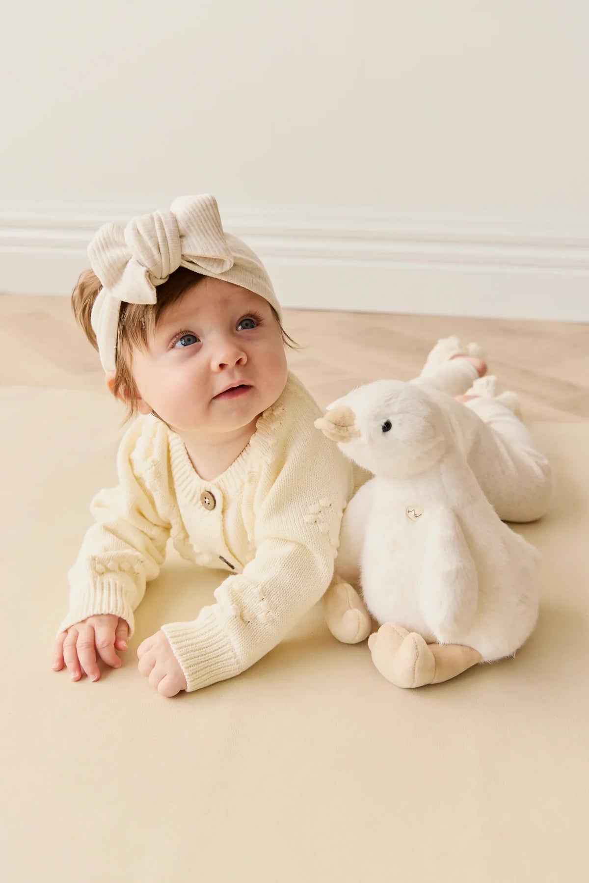 Rose le canard en peluche