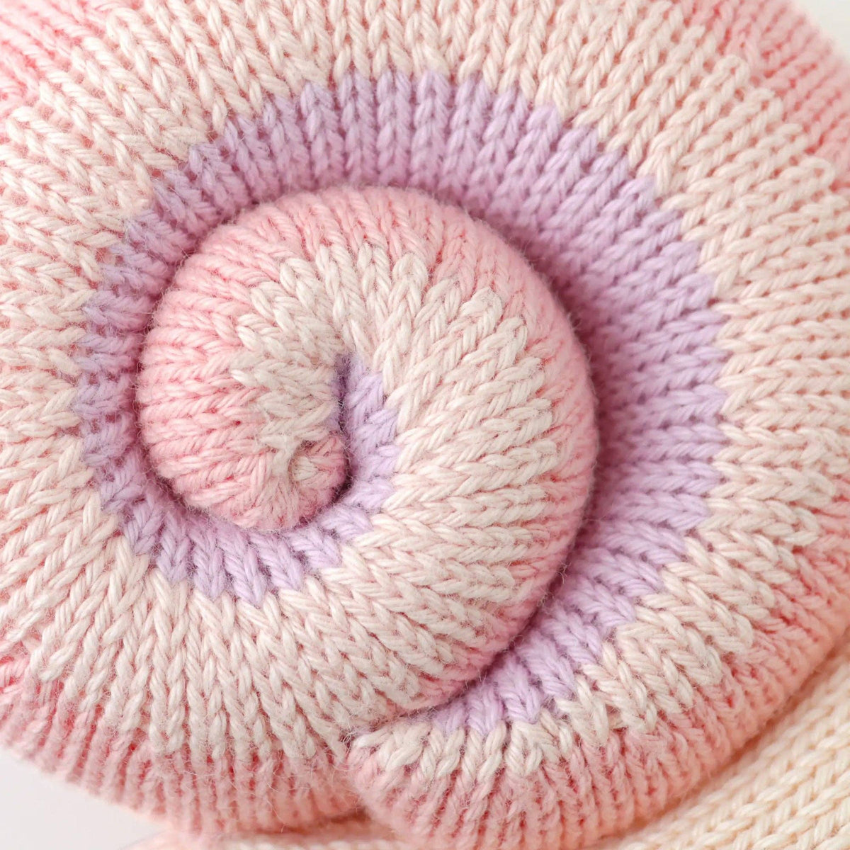 Peluche bébé escargot (Pivoine)