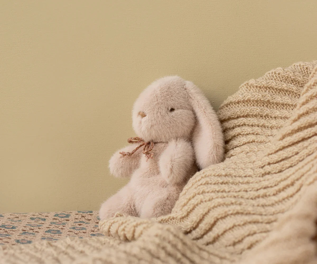 Lapin en peluche, Mini - Poudre clair